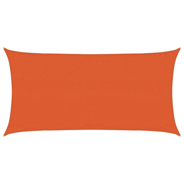 Vidaxl Zonnezeil 160 g m² rectangulaire 3x6 m HDPE Oranje