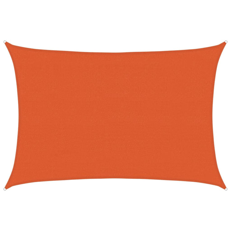 Vidaxl Zonnezeil 160 g m² rectangulaire 4x5 M HDPE Oranje