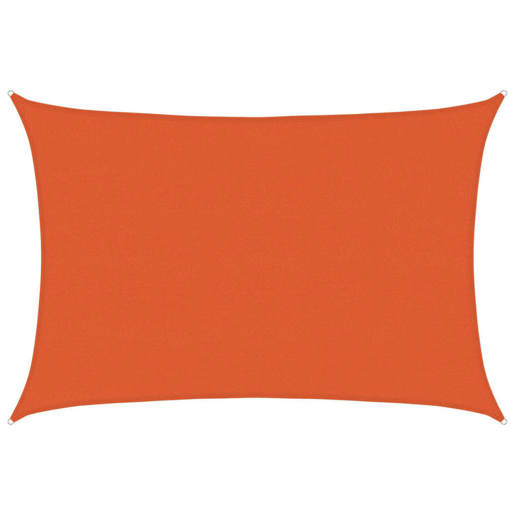 Vidaxx voile d'ombrage 160 g m² rectangulaire 5x6 m HDPE orange