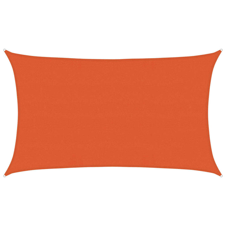 Vidaxx voile d'ombrage 160 g m² rectangulaire 5x8 m HDPE orange