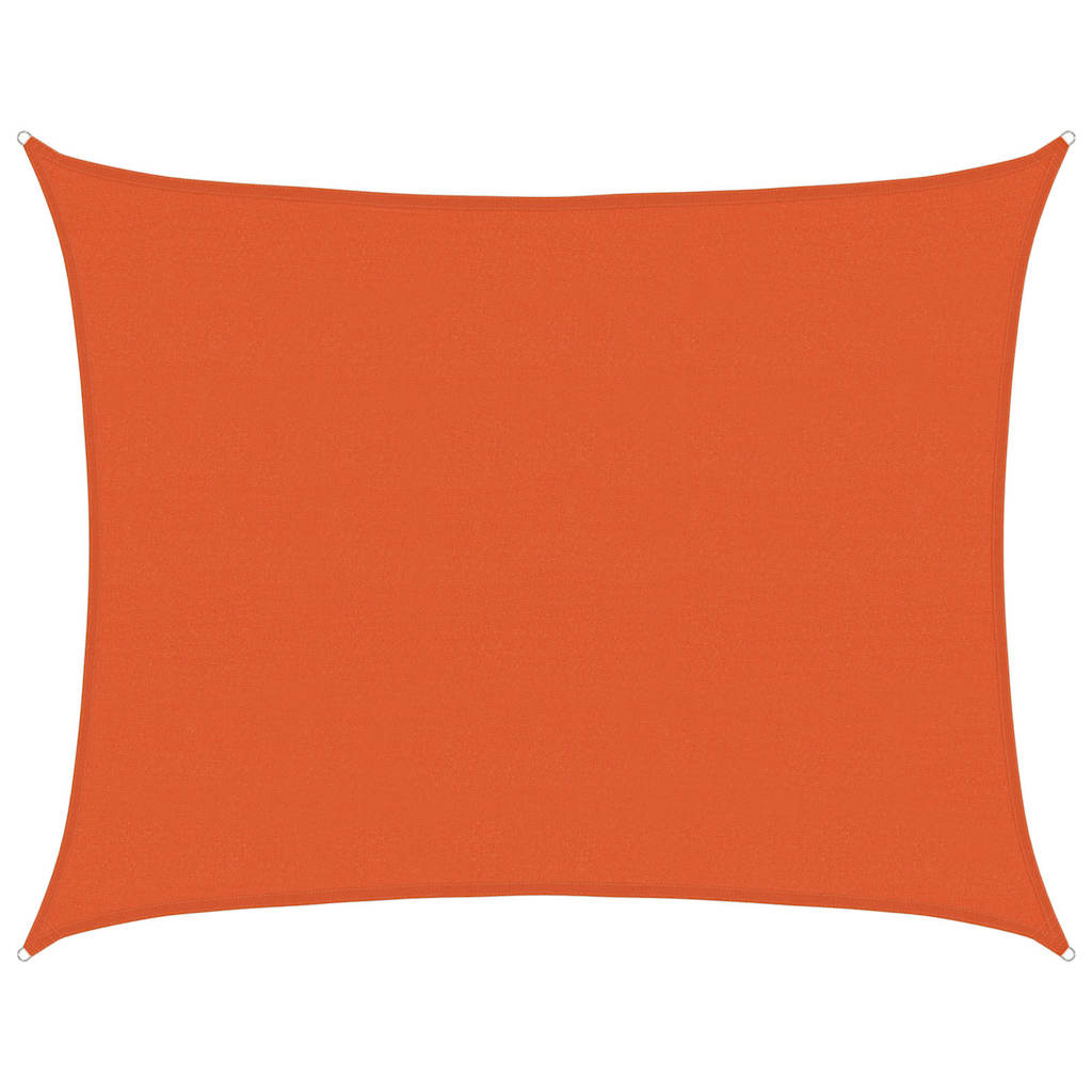 Vidaxx voile d'ombrage 160 g m² rectangulaire 6x8 m HDPE orange