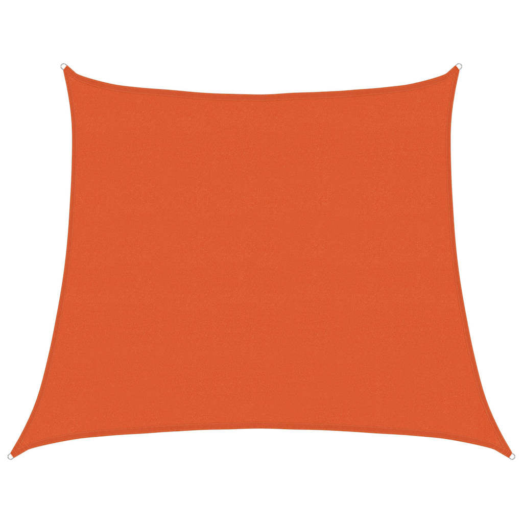 Vidaxx voile d'ombrage 160 g m² trapèze 4 5x4 m HDPE orange
