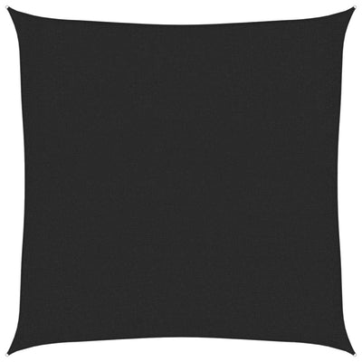 Vidaxl zonnezil 160 g m² 3,6x3,6 m HDPE noir