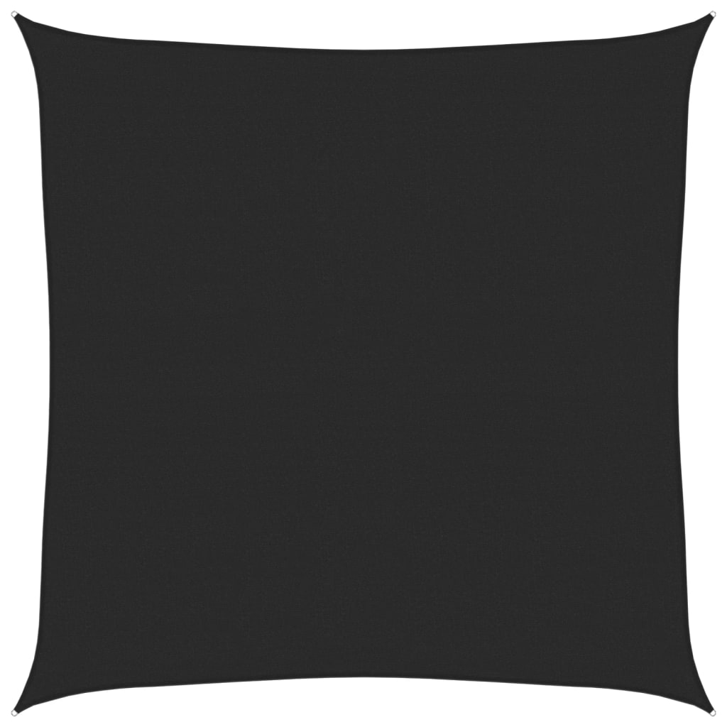 Vidaxl Zonnezeil 160 g m² 4x4 m HDPE noir