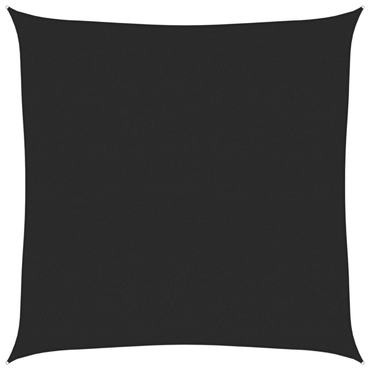 Vidaxl Zonnezeil 160 g m² 6x6 m HDPE noir