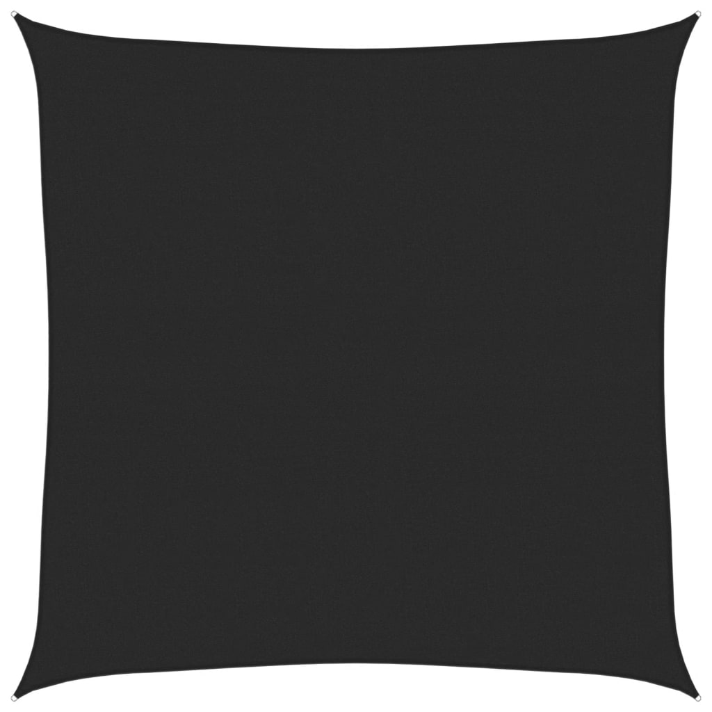 Vidaxl Zonnezeil 160 g m² 7x7 m HDPE noir