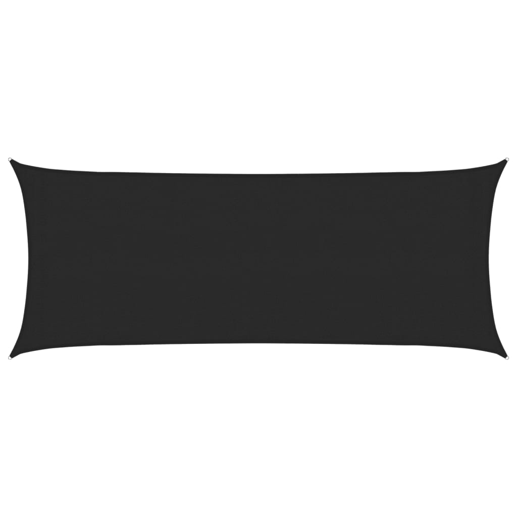 Vidaxl Zonnezeil 160 g m² 2x5 m HDPE noir