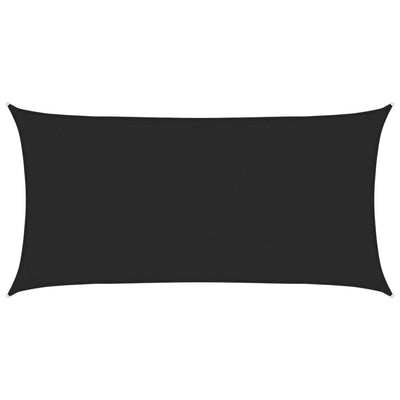 Vidaxl Zonnezeil 160 g m² 2,5x5 m HDPE noir