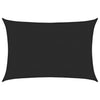 Vidaxl Zonnezeil 160 g m² 5x6 m HDPE noir