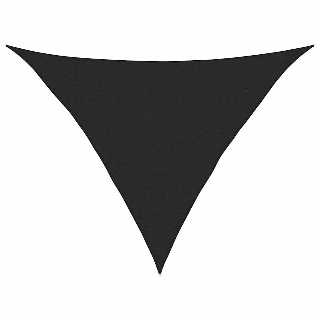 VidaXL voile d'ombrage 160 g m² 2,5x2,5x3,5 m HDPE noir