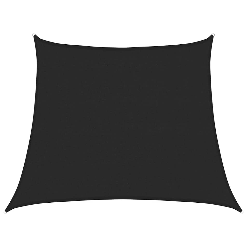 Vidaxl Zonnezeil 160 g m² 3 4x3 m HDPE noir
