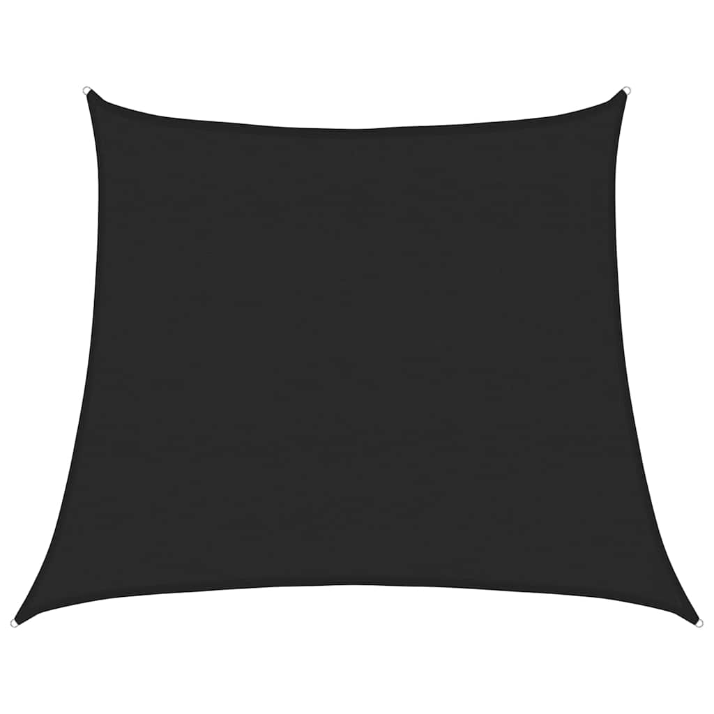VidaXL voile d'ombrage 160 g m² trapèze 4 5x4 m HDPE noir