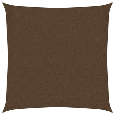Vidaxl Zonnezeil 160 g m² 3x3 m HDPE Brown