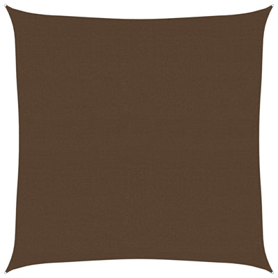 Vidaxl Zonnezeil 160 g m² 5x5 m HDPE Brown