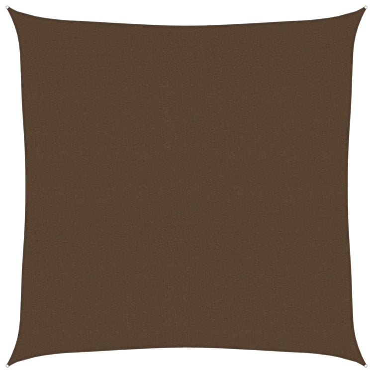 Vidaxl voile d'ombrage 160 g m² 6x6 m HDPE marron