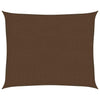 Vidaxl Zonnezeil 160 g m² 2,5x3 m HDPE Brown