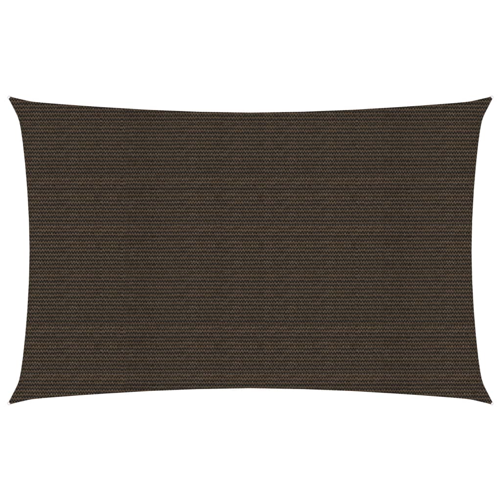 Vidaxl Zonnezeil 160 g m² 4x6 m HDPE Brown