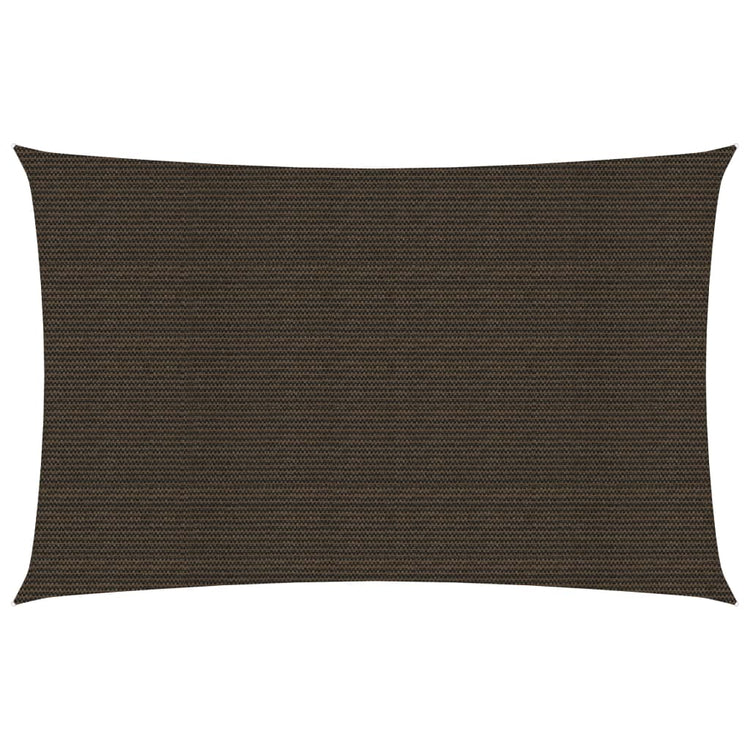 Vidaxl Zonnezeil 160 g m² 4x6 m HDPE Brown