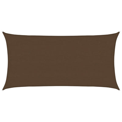 Vidaxl Zonnezeil 160 g m² 4x7 m HDPE Brown
