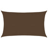 Vidaxl Zonnezeil 160 g m² 5x8 m HDPE Brown