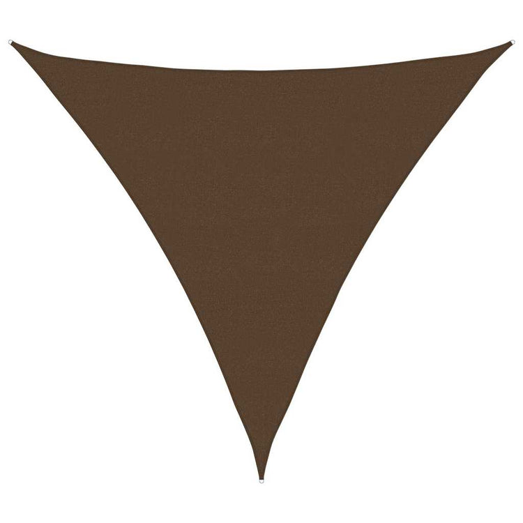 Vidaxx voile d'ombrage 160 g m² 6x6x6 m HDPE marron