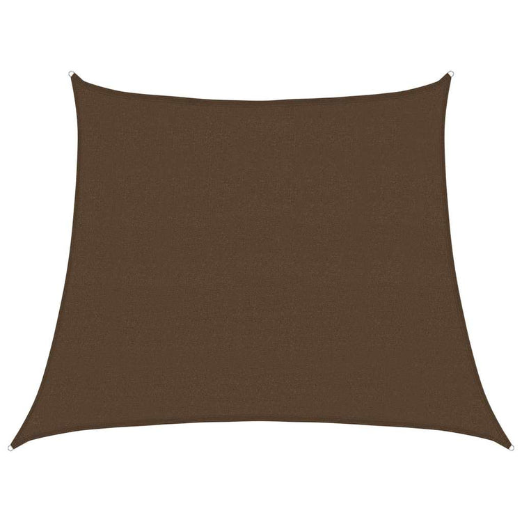 Vidaxl voile d'ombrage 160 g m² 3 4x3 m hdpe marron