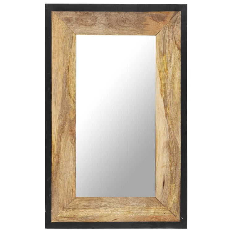 Vidaxl Mirror 80x50 cm en bois de mangue solide