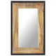Vidaxl Mirror 80x50 cm en bois de mangue solide