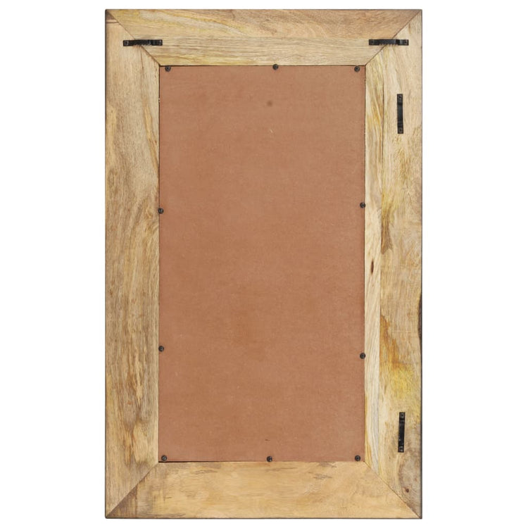 Vidaxl Mirror 80x50 cm en bois de mangue solide