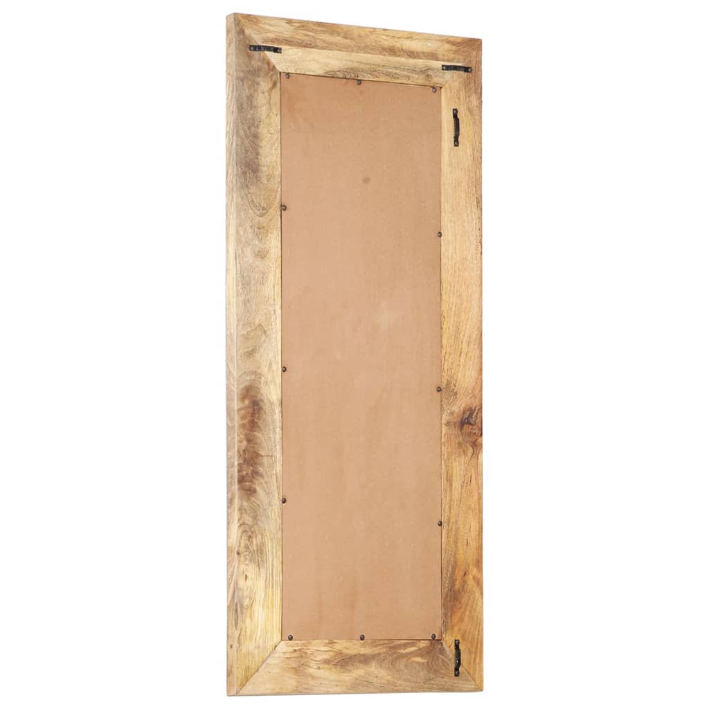 Vidaxl Mirror Hand -Cut 110x50x2.6 cm Solid Mangowood