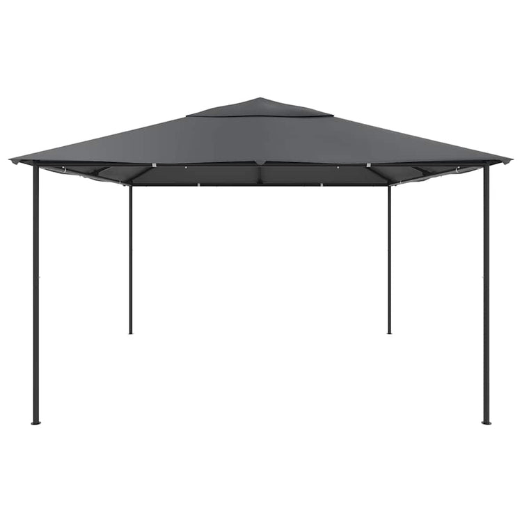 Vidaxl arbor 180 g m² 4x4x3 m de couleur anthracite