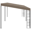 Vidaxl wallprimeel 6x3 m poussière taupe