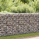 Mur de schanskorf Vidaxl avec couvercles 150x60x100 cm en acier galvanisé