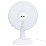 VIDAXL TABLE FAN 3 vitesses de 40 W 30 cm Blanc - afbeelding 2
