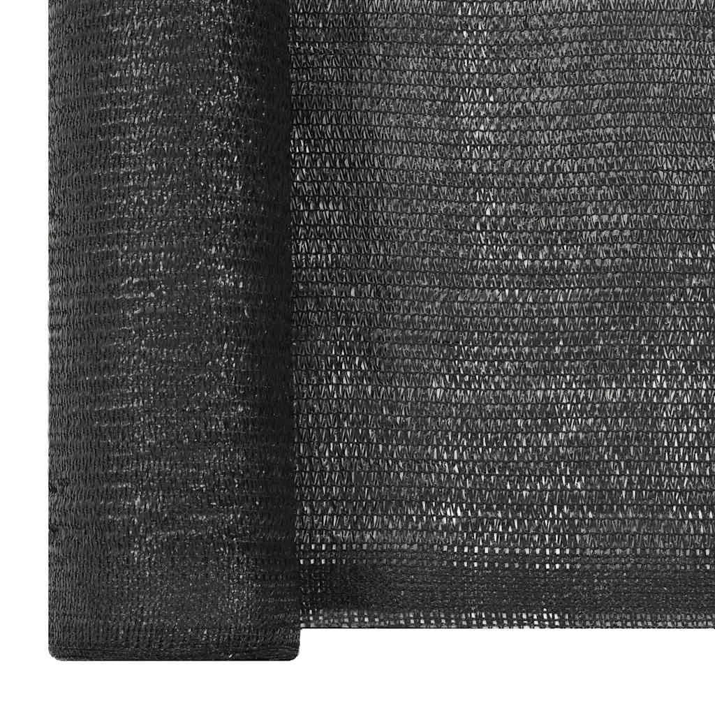 VidaXL filet d'intimité 150 g m² 1,5x50 m HDPE noir