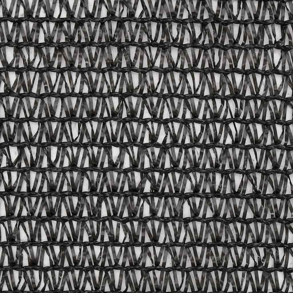 VidaXL filet d'intimité 150 g m² 1,5x50 m HDPE noir