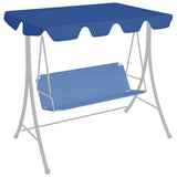 Vidaxl Slip de remplacement pour le banc de swing 188 168x145 110 cm bleu - afbeelding 1