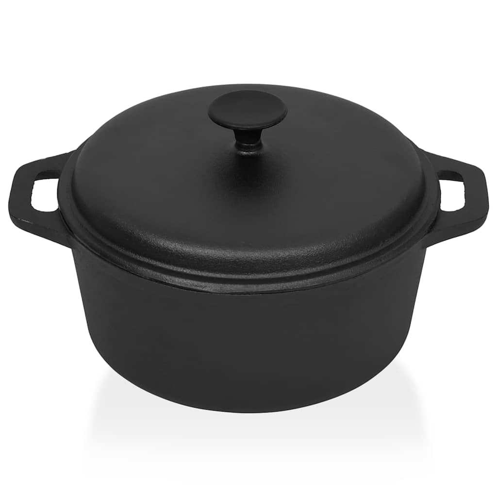 VidaXL Poêle Ø26,5 cm en fonte