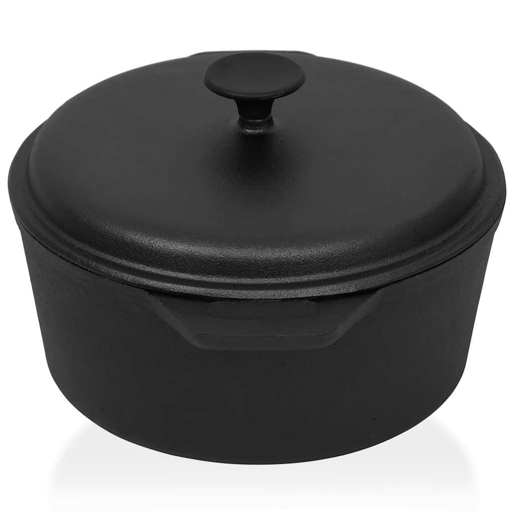 VidaXL Poêle Ø26,5 cm en fonte