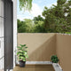Écran de balcon Vidaxl 120x400 cm Oxford tissu beige
