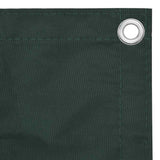 Écran de balcon Vidaxl 75x300 cm Oxford tissu vert foncé - afbeelding 2