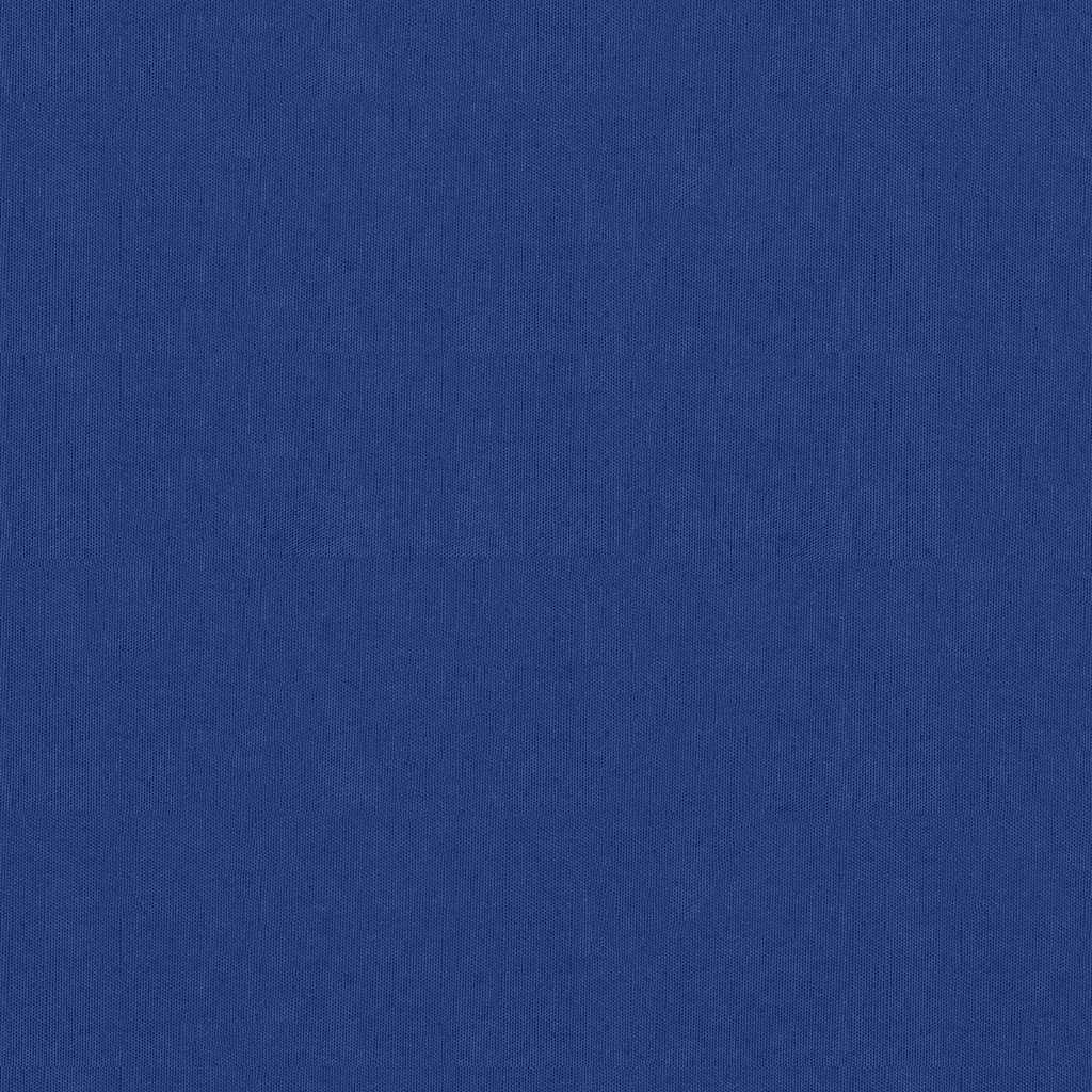 Écran de balcon Vidaxl 75x400 cm Oxford tissu bleu