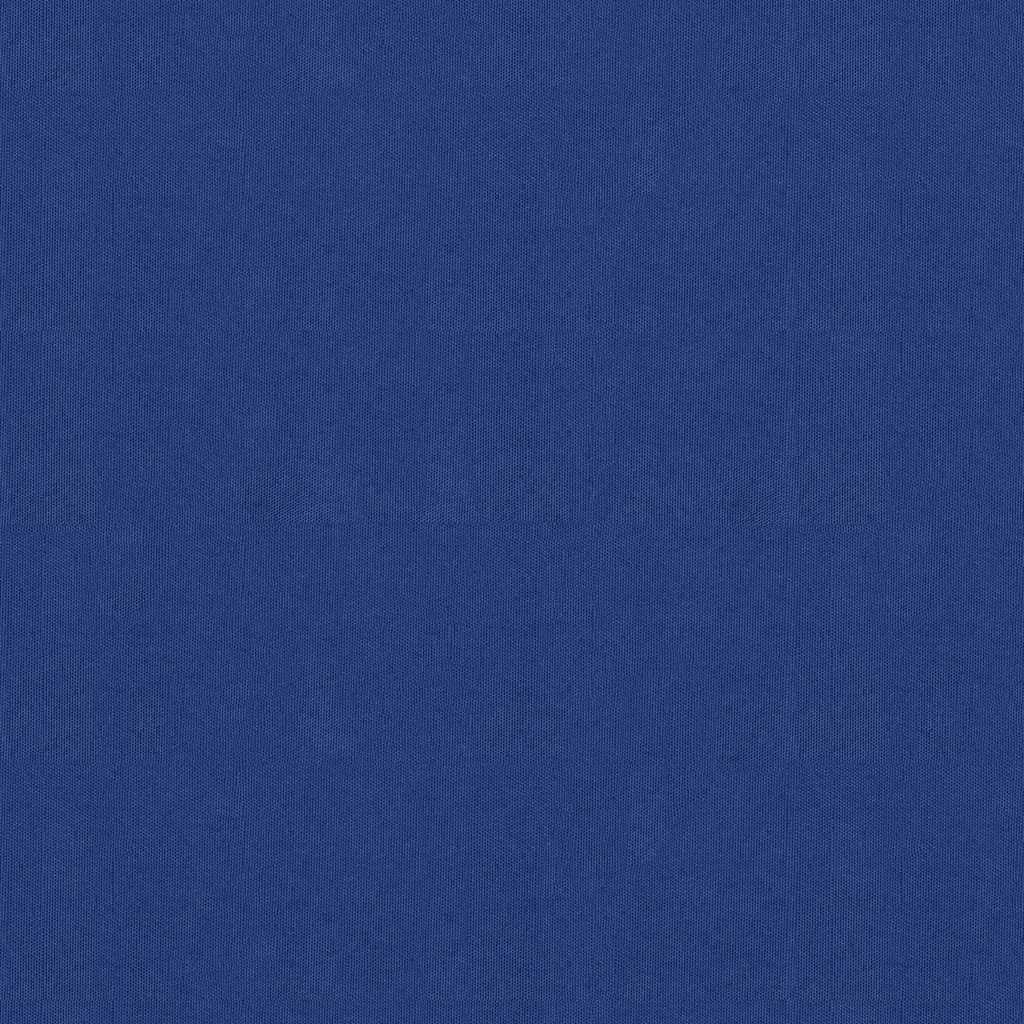 Écran de balcon Vidaxl 75x500 cm Oxford tissu bleu