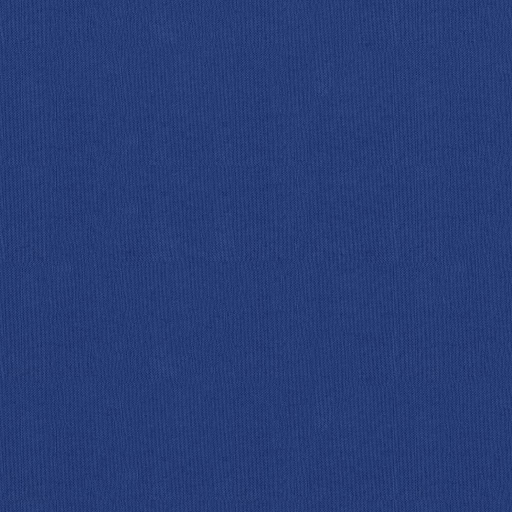 Écran de balcon Vidaxl 75x600 cm Oxford tissu bleu