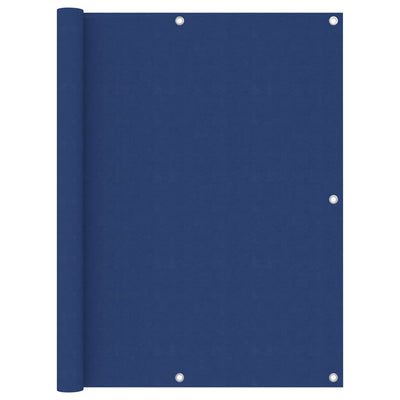 Écran de balcon Vidaxl 120x300 cm Oxford tissu bleu