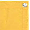Vidaxx paravent de balcon 75x600 cm tissu oxford jaune