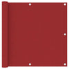Vidaxx paravent de balcon 90x400 cm tissu oxford rouge