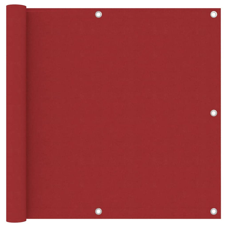 Vidaxx paravent de balcon 90x400 cm tissu oxford rouge