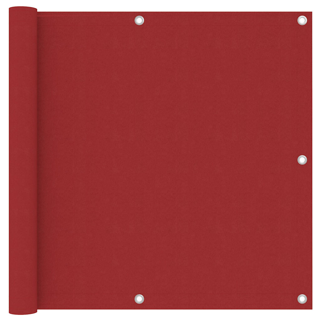 Vidaxx paravent de balcon 90x600 cm tissu oxford rouge