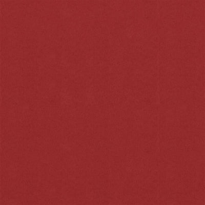 Écran de balcon Vidaxl 120x400 cm Oxford tissu rouge